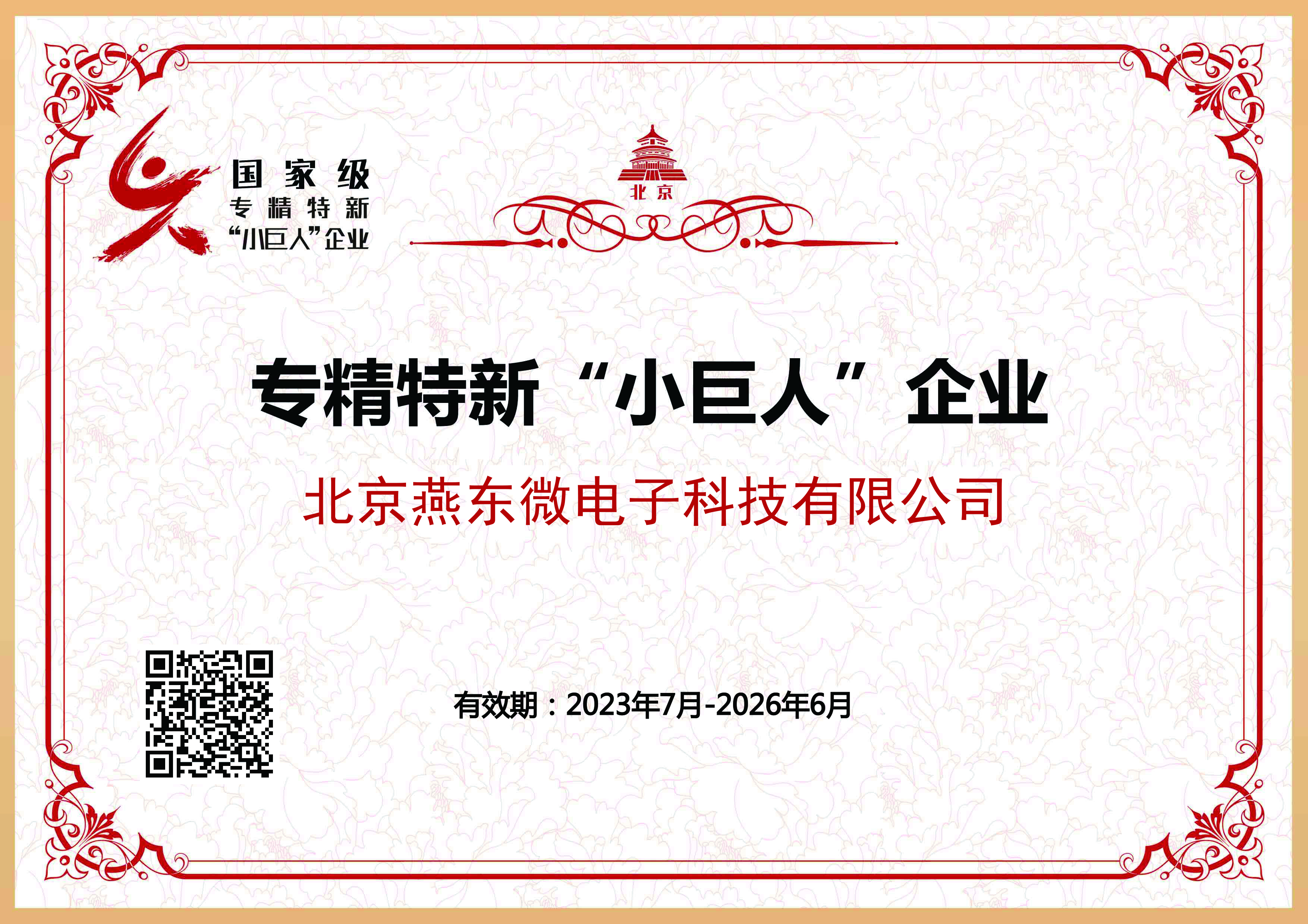 PA视讯微所属PA视讯科技获国家级专精特新“小巨人”企业认证